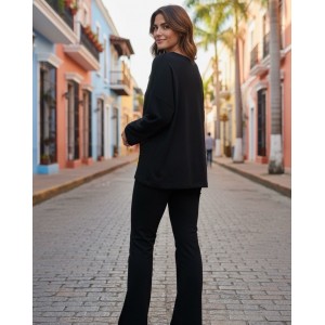 Μπλούζα,  Βαμβάκι 95% ελαστάν 5%, μακρύ μανίκι, , μήκος από ώμο 65εκ., χειροποίητη δημιουργία με αγάπη, Σχέδιο Style Music 