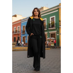 Πανωφόρι Μακρύ, Φούτερ με χνούδι, κλείνει μπροστά με φερμουάρ, Μήκος 120εκ., άνετο, ζεστό, με τσέπες, με κουκούλα, ο Μικρός Πρίγκιπας 