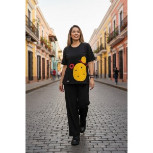 Καλοκαιρινή Μπλούζα με κοντό μανίκι, μήκος από ώμο 65εκ., με λαιμόκοψη χαμόγελο, υπέροχο άνετο βαμβάκι 100% στυλ με σχέδιο Μικρός Πρίγκηπας 