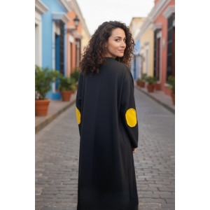 Mπλουζοφόρεμα Ασύμμετρο μαύρο , με μακρύ μανίκι, μήκος 80εκ μπροστινό μέρος και πίσω μέρος 90εκ.,. με στρόγγυλη λαιμόκοψη, Βαμβάκι 95% ελαστάν 5%, με σχέδιο ο μικρός πρίγκιπας 