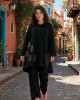 Mπλουζοφόρεμα Ασύμμετρο ροζ , με μακρύ μανίκι, με στρόγγυλη λαιμόκοψη ύφασμα interlock σύνθεση : Βαμβάκι 100% μήκος 80εκ μπροστινό μέρος και πίσω μέρος 90εκ.,με σχέδιο Ασύμμετρο  Animal Print 